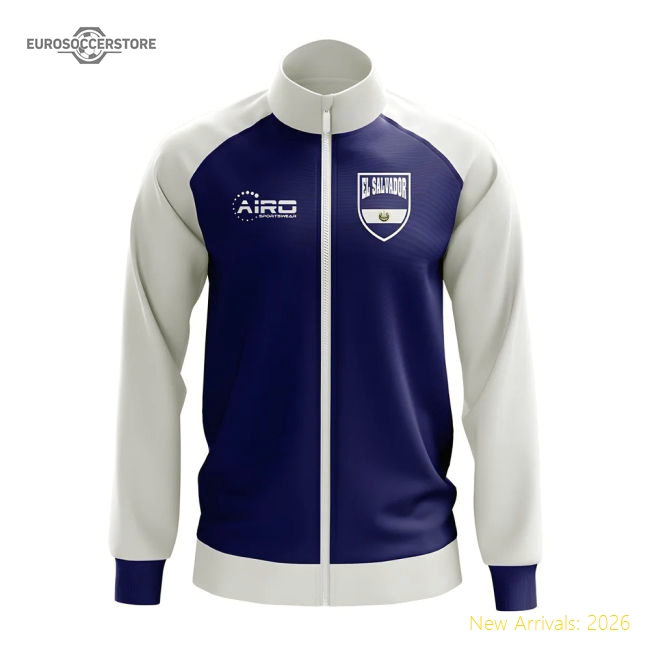 El Salvador Concept Football Track Jacket (Blue)-Football Shirts Shop