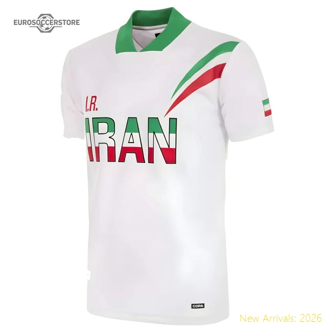 Iran 1998 Retro Football Shirt-Football Shirts Shop