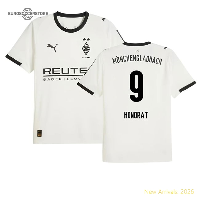 2025-2026 Borussia MGB Home Shirt (Honorat 9)-Football Shirts Shop