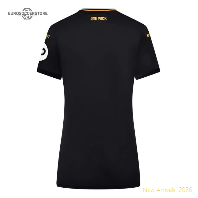 2024-2025 Wolves Away Shirt - Womens-Football Shirts Shop