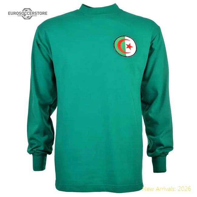 Algeria 1960s and 1970s Retro Football Shirt-Football Shirts Shop