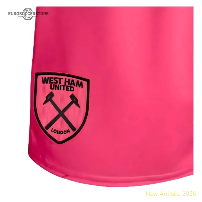 2024-2025 West Ham Goalkeeper Shorts (Pink) - Kids-Football Shirts Shop
