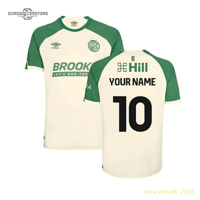 2025-2026 Cambridge United Away Shirt - Kids (Your Name)-Football Shirts Shop