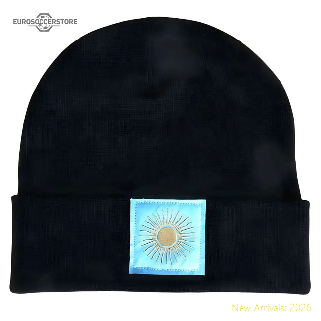 Argentina El Sol Beanie-Football Shirts Shop