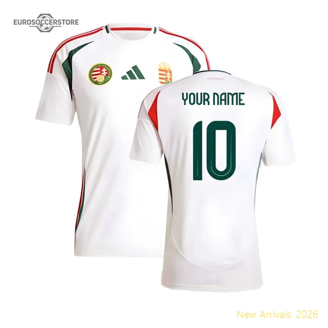 2024-2025 Hungary Away Shirt (Your Name)-Football Shirts Shop