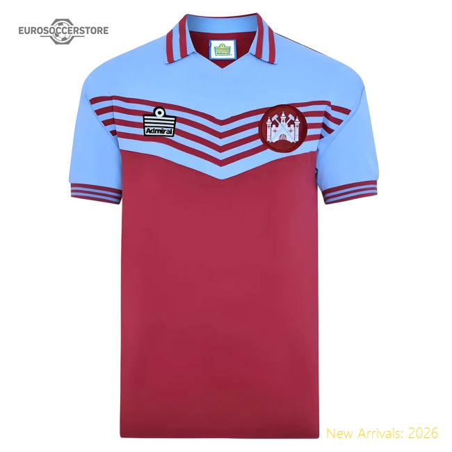 West Ham United 1980 Admiral Retro Shirt-Football Shirts Shop