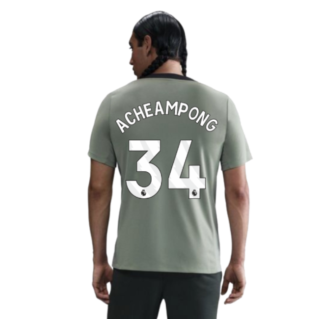 2025-2026 Chelsea Strike Training Shirt (Jade Green) (Acheampong 34)-Football Shirts Shop