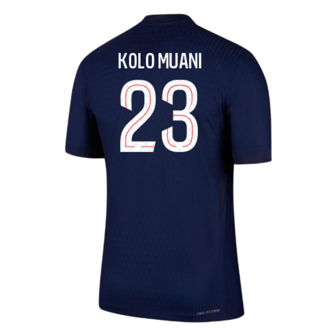 2025-2026 PSG Home Dri-Fit ADV Authentic Shirt (Kolo Muani 23)-Football Shirts Shop