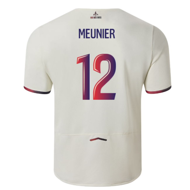 2025-2026 Lille Away Shirt (Meunier 12)-Football Shirts Shop
