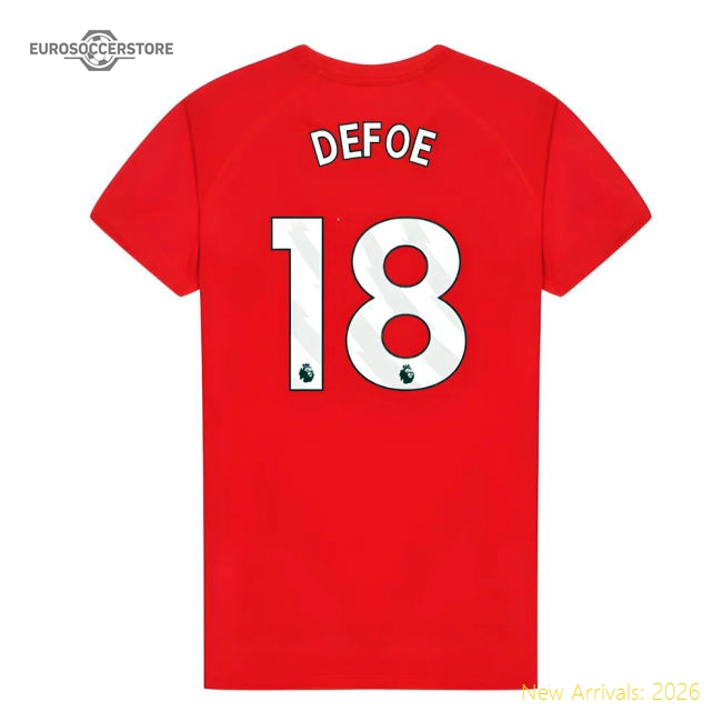 Sunderland Poly T-Shirt (Red) - Kids (Defoe 18)-Football Shirts Shop