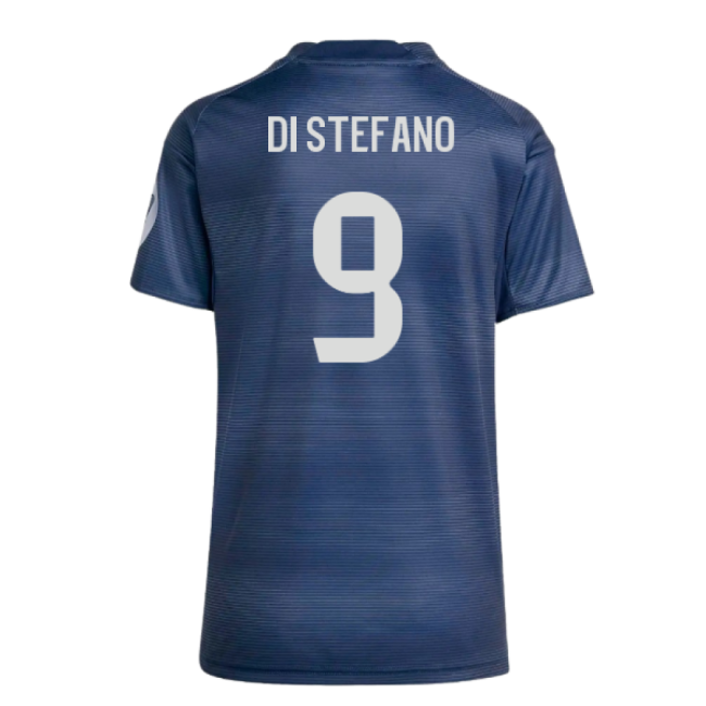 2025-2026 Real Madrid Authentic Away Shirt (Womens) (Di Stefano 9)-Football Shirts Shop