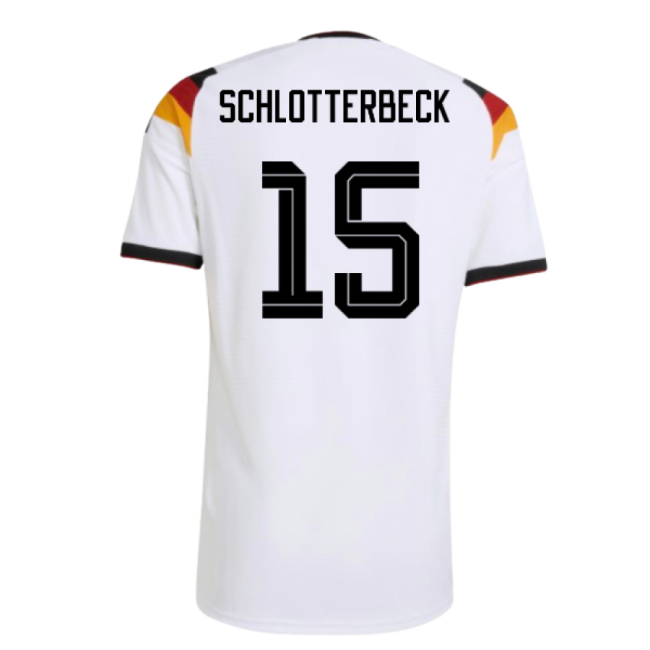 2026-2027 Germany Authentic Home Shirt (Schlotterbeck 15)-Football Shirts Shop