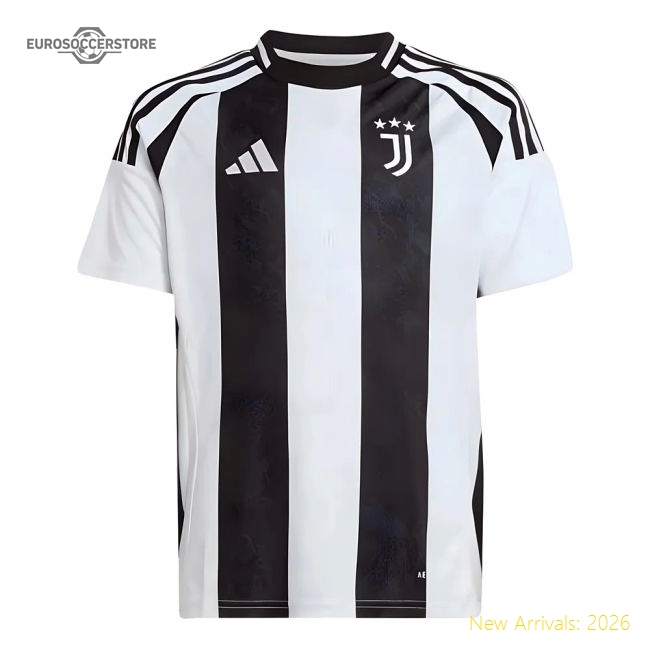 2024-2025 Juventus Home Shirt (Kids)-Football Shirts Shop
