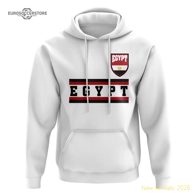 Egypt Core Football Country Hoody (White)-Football Shirts Shop