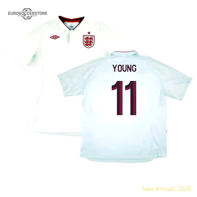 England 2012-13 Home Shirt (Good) (Young 11)-Football Shirts Shop