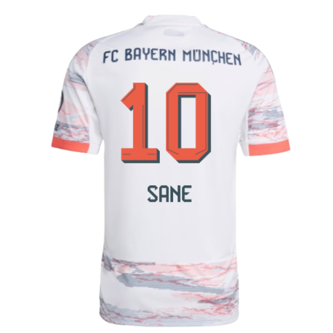 2025-2026 Bayern Munich Away Shirt (Sane 10)-Football Shirts Shop