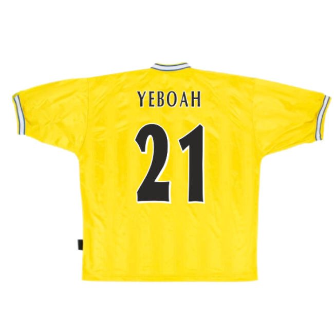 Leeds United 1997-99 Away Shirt (L) (Very Good) (Yeboah 21)-Football Shirts Shop
