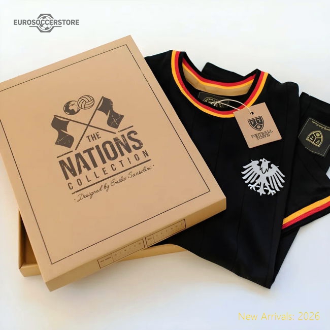 Vintage Germany Die Adler Away Soccer Jersey-Football Shirts Shop