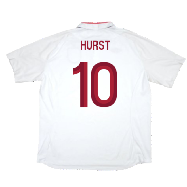 England 2012-13 Home Shirt (Good) (Hurst 10)-Football Shirts Shop