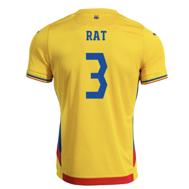 2025-2026 Romania Home Shirt (Rat 3)-Football Shirts Shop