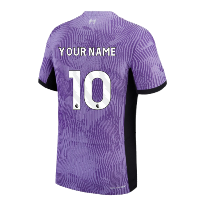 2023-2024 Liverpool Third Authentic Match Shirt (Your Name)-Football Shirts Shop