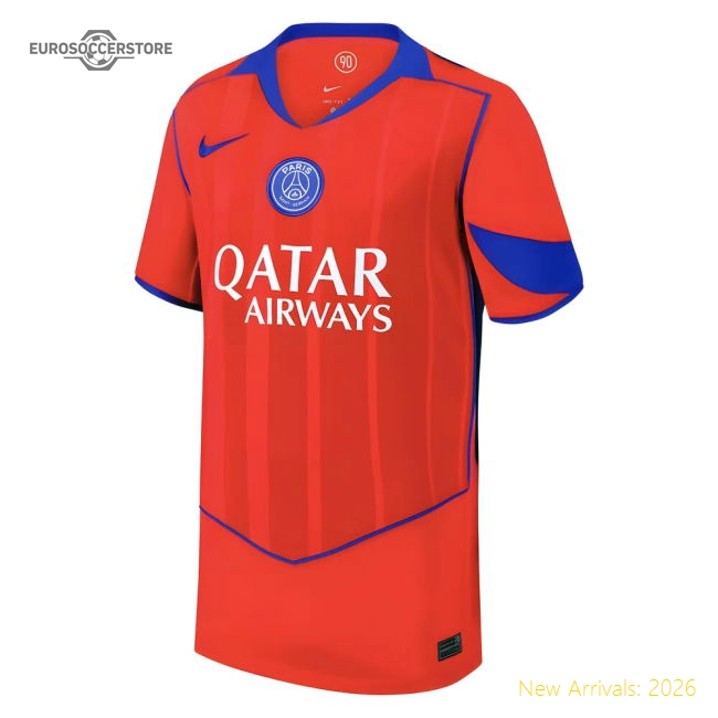 2025-2026 PSG Third Shirt (Kids) (Barcola 29)-Football Shirts Shop