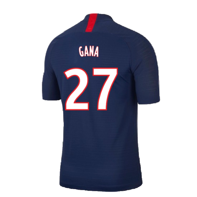 PSG 2019-20 Home Nike Vaporknit Shirt ((Mint) S) (Gana 27)-Football Shirts Shop