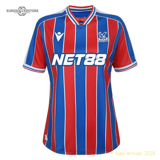 2025-2026 Crystal Palace Home Shirt (Womens)-Football Shirts Shop