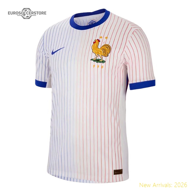 2024-2025 France Away Dri-ADV Match Shirt-Football Shirts Shop