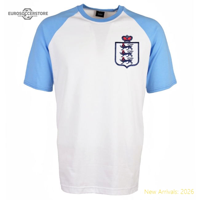 England 2018 Raglan Home Retro Football Shirt-Football Shirts Shop