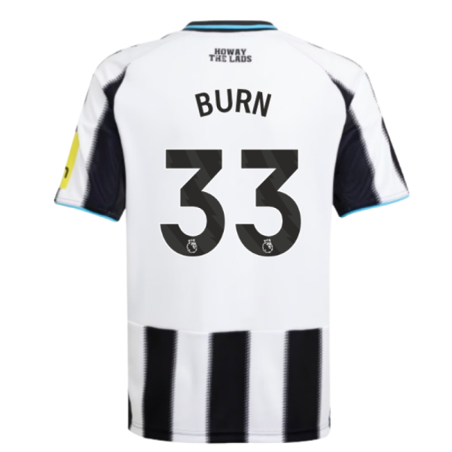 2025-2026 Newcastle Home Shirt (Kids) (Burn 33)-Football Shirts Shop