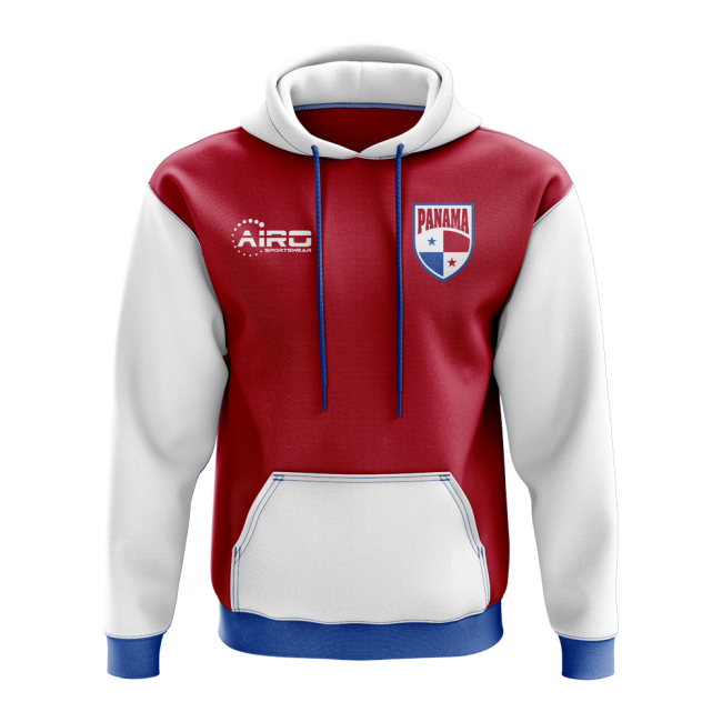 Panama Concept Country Football Hoody (Red)-Football Shirts Shop