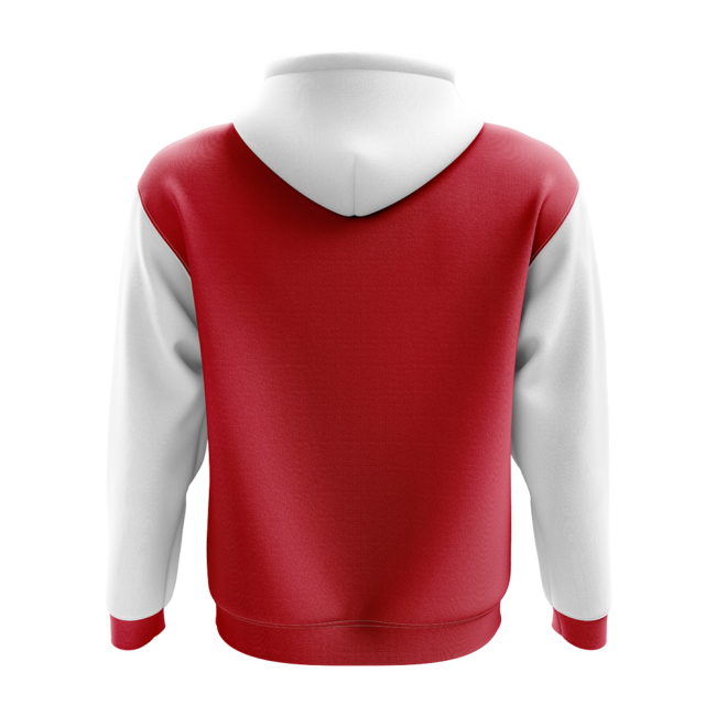 Guernsey Concept Country Football Hoody (Red)-Football Shirts Shop