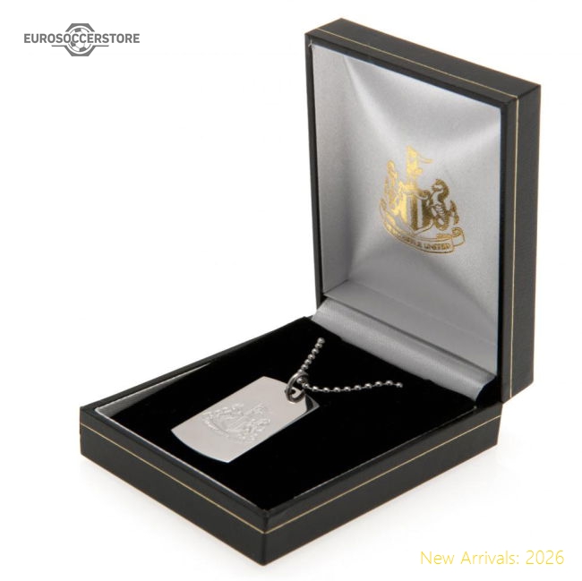 Newcastle United FC Engraved Dog Tag & Chain-Football Shirts Shop