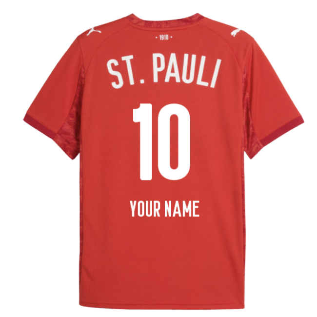 2025-2026 St Pauli Fourth Shirt (Your Name)-Football Shirts Shop