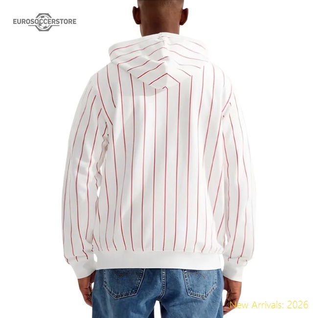 2025-2026 Arsenal AOP US Hoody (White)-Football Shirts Shop