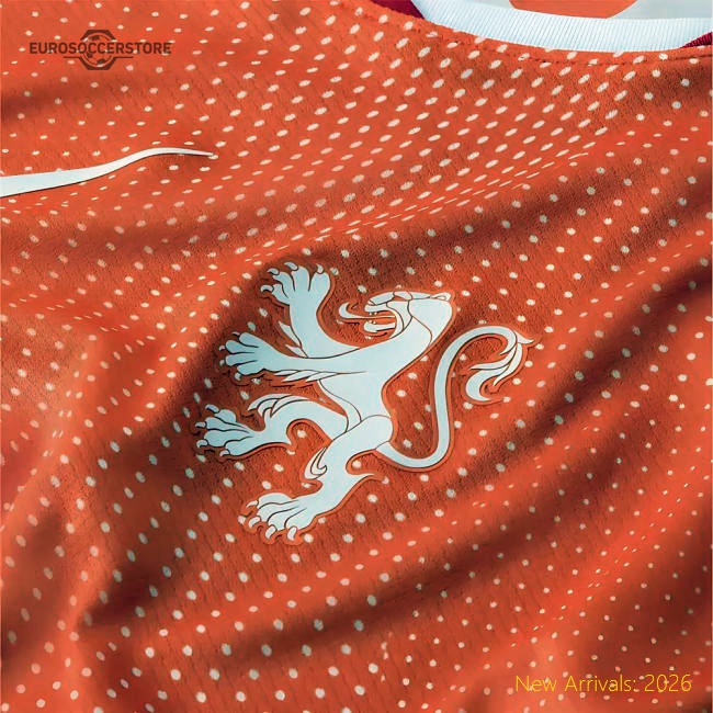 2025-2026 Netherlands Womens Team Home Shirt (Ladies)-Football Shirts Shop