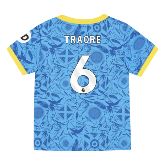 2025-2026 Wolves Third Infant Kit (Traore 6)-Football Shirts Shop
