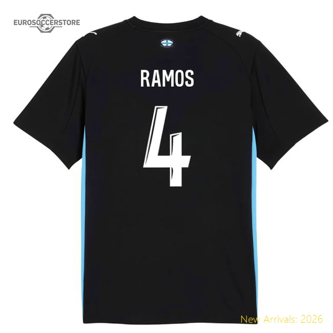 2025-2026 Marseille Away Shirt (Kids) (Ramos 4)-Football Shirts Shop