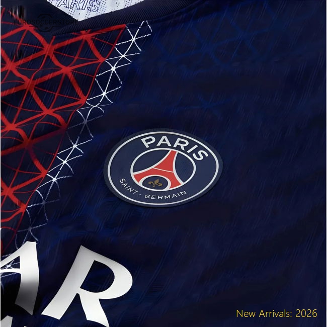 2025-2026 PSG Home Dri-Fit ADV Authentic Shirt (Vitinha 17)-Football Shirts Shop