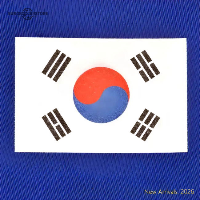 South Korea 12th ManT-Shirt - Royal/White Ringer-Football Shirts Shop