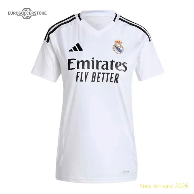 2024-2025 Real Madrid Home Shirt (Womens) (Mbappe 9)-Football Shirts Shop