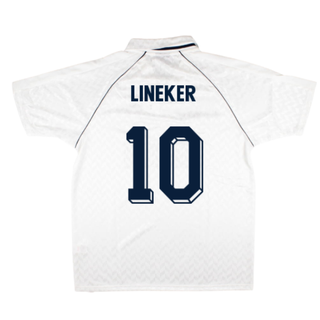 Tottenham 1989 Retro Hummel Home Shirt (Lineker 10)-Football Shirts Shop