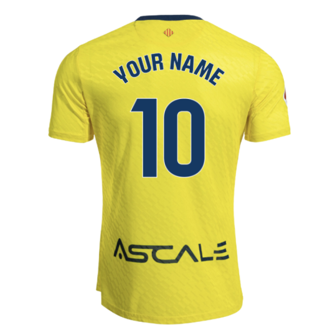 2025-2026 Villarreal Home Shirt (Your Name)-Football Shirts Shop