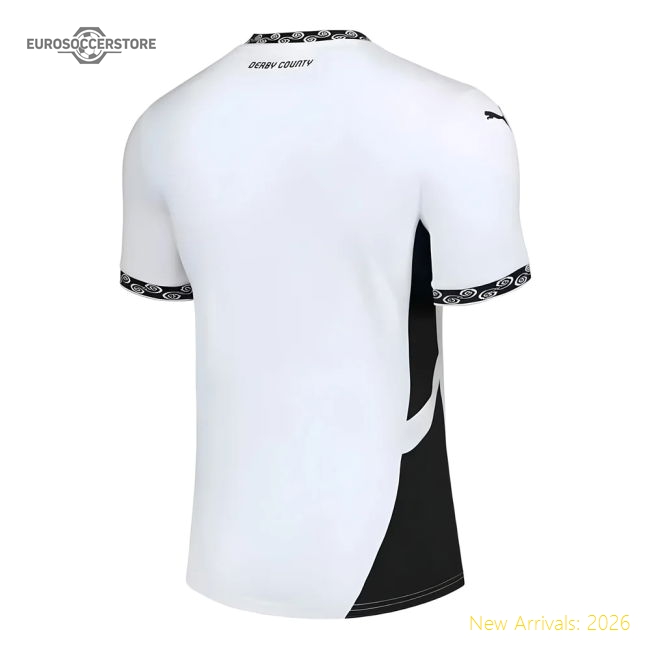 2024-2025 Derby County Home Shirt (Kids)-Football Shirts Shop