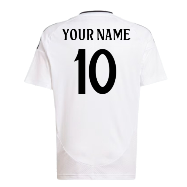 2024-2025 Real Madrid Home Shirt (Kids) (Your Name)-Football Shirts Shop