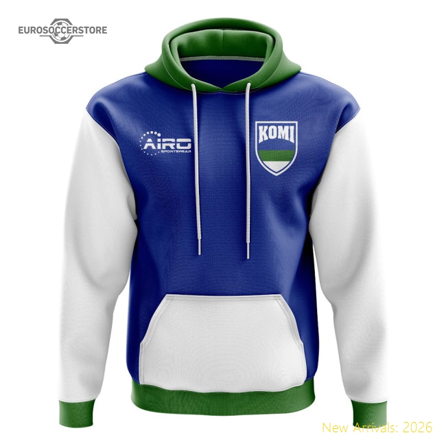 Komi Concept Country Football Hoody (Blue)-Football Shirts Shop