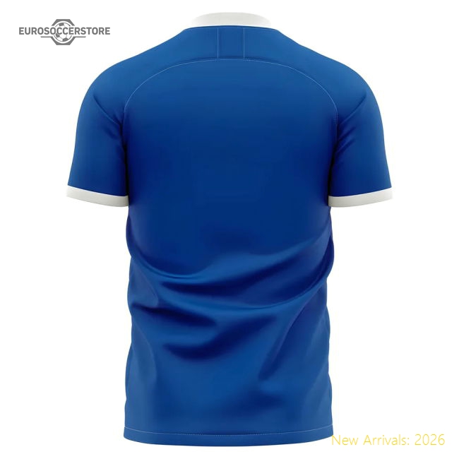 2025-2026 Dinamo Zagreb Home Concept Shirt (Modric 10)-Football Shirts Shop