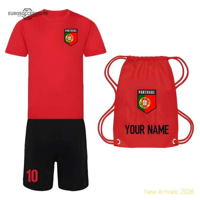 Personalised Portugal Training Kit Package-Football Shirts Shop