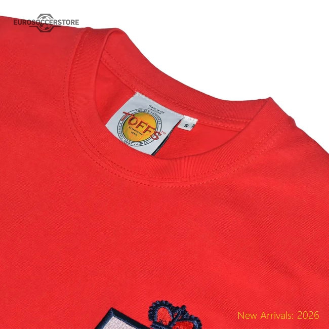 England Limited Edition Retro T-Shirt Red-Football Shirts Shop